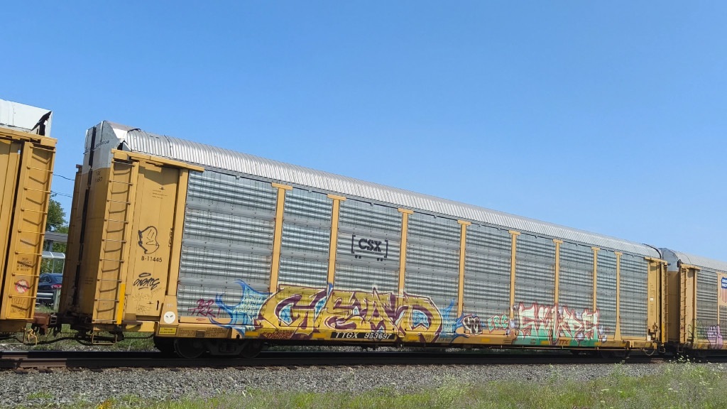 CSX B11445 (Body) TTGX 953697 (Flat)